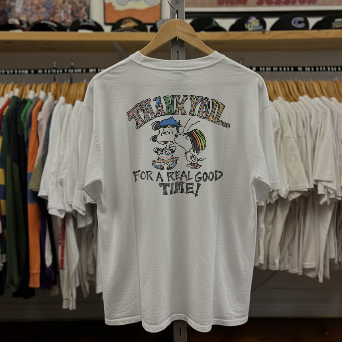 Rare Loose Lucy Grateful Dead Washed White Tee