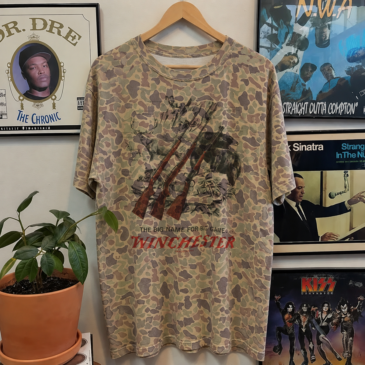 Winchester Big Game Duck Camo Oversize Box Tee
