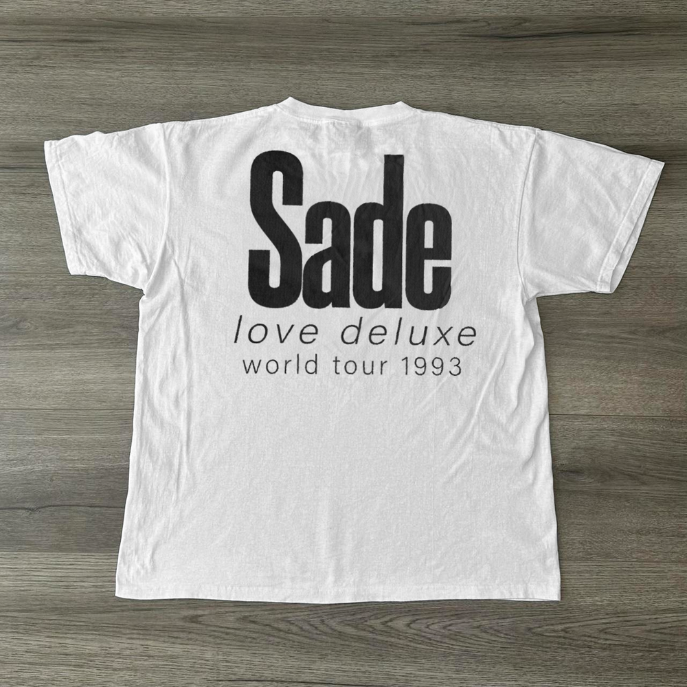 Sade 1993 Love Deluxe World Tour Vintage Merch T-Shirt