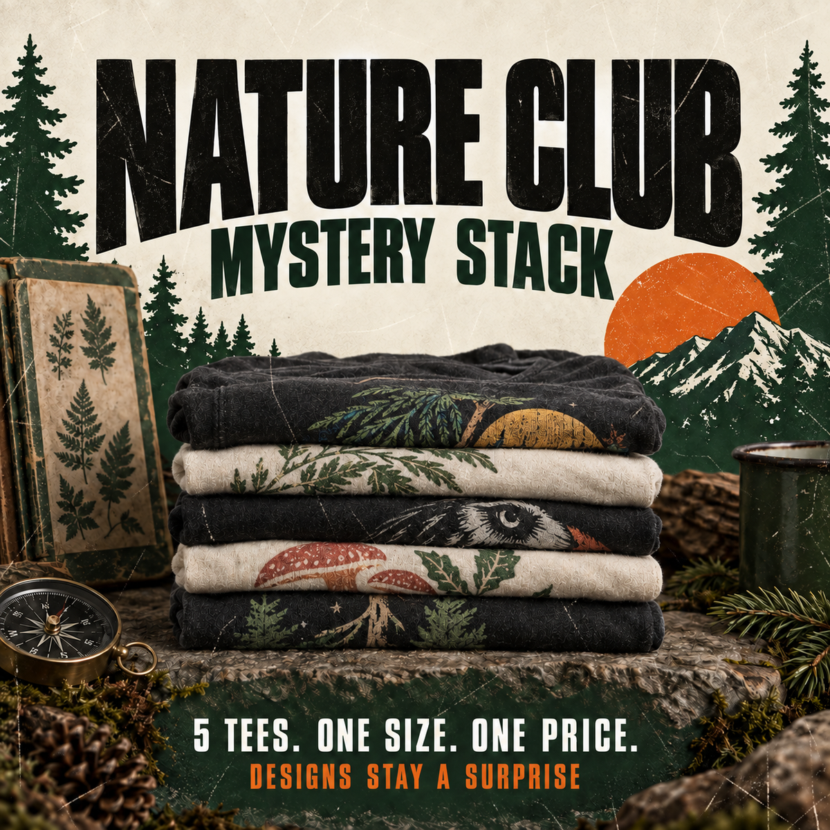 National Geographic Mystery Stack
