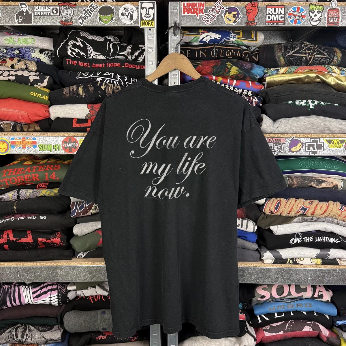 2008 Twilight Edward Cullen Washed Black Tee