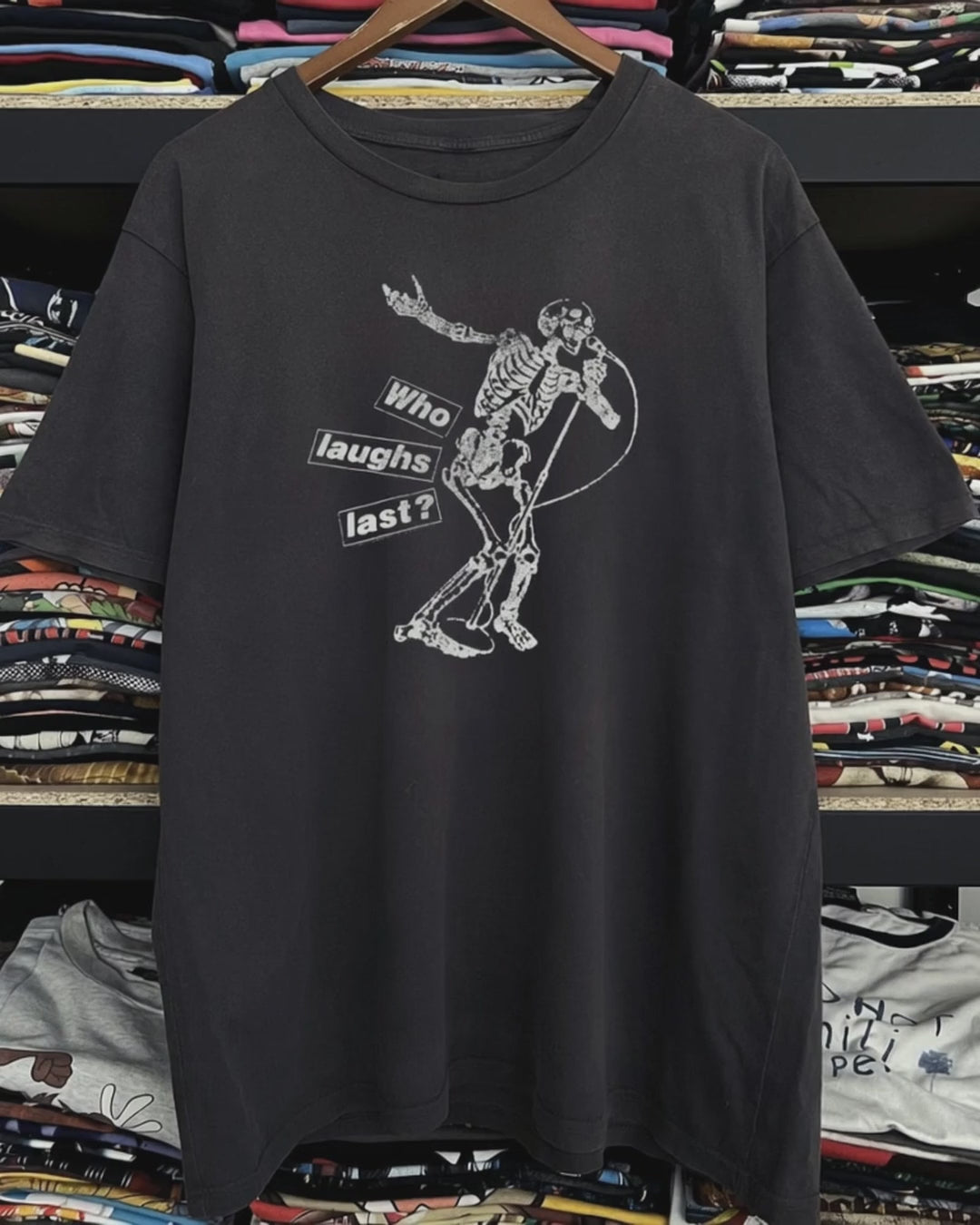 1997 Rage Against The Machine Who Laughs Washed Black Tee product video [GB-DPA:25c368033e5e]