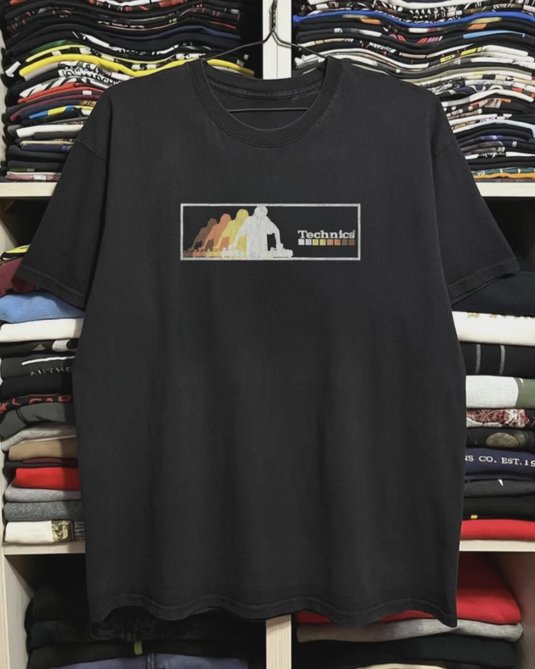 Rare Technics Washed Black Tee product video [GB-DPA:7c6417432640]