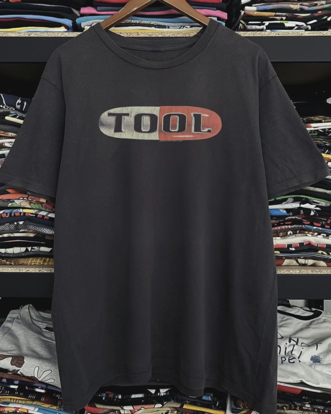 90s Tool Pill Brain Washed Black Tee product video [GB-DPA:2a6299c9102b]